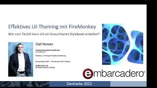 DevTracks Online 2022 - Effektives UI-Theming unter FireMonkey