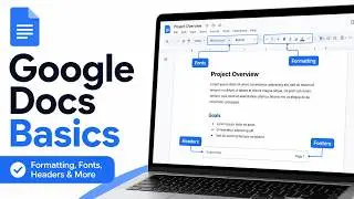 Google Docs Basics: Toolbar, Menus & Page Setup Tour