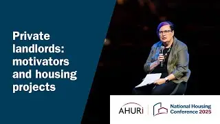 NHC25 | Major Concurrent 2 - Private landlords: motivators and housing projects