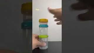 DIY baby👶🏽 rattle! #baby #diy #shortsfeed