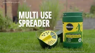 Miracle-Gro&reg; Multi Use Compact Spreader | Easy Lawn Feeding & Grass Seed Application
