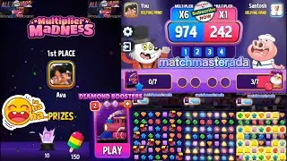 Match Masters, Tournament Winner, All aboard, Diamond 2 VS 3, 1st Place, Madness, Gameplay, 2021.