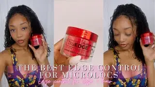 the perfect edge control for microlocs! | TyKara Ann
