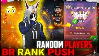 RANDOM PLAYERS 🤯 BR RANK PUSH 