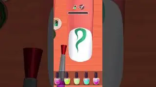 Nail salon 3D level 12 satisfying game #beautyhacks