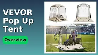 REVIEW (2025): VEVOR Pop Up Tent. Features.