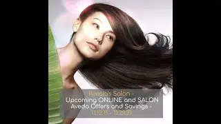Reecia's Salon - Upcoming ONLINE Aveda Offers and Savings - 11.12.21 - 11.29.21 #Shorts