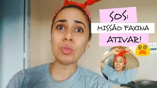 DIA DA FAXINA BEM VIDA REAL - Thain&aacute; Alves