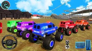 Juegos De Carros-US Ambulance 🚑 Cars Xtreme Multiplayer Driver-Car Driving Gameplay.