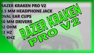 RAZER KRAKEN PRO V2 OVERVIEW and Sound Test!!!