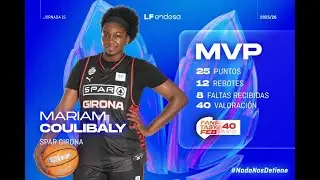 Mariam Coulibaly (Spar Girona), MVP de la Jornada 15 de la Liga Femenina Endesa