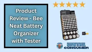 Bee Neat Battery Organizer Review | Store 114 Batteries + Built-In Tester!