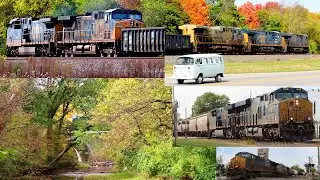 5 Trains in Under 2 Hours - CSX Indy Line, 10/17/25