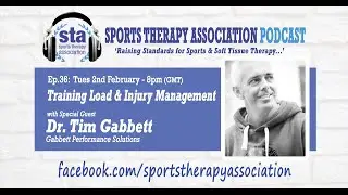 Ep36 'Training Load & Injury Management' with special guest Dr. Tim Gabbett