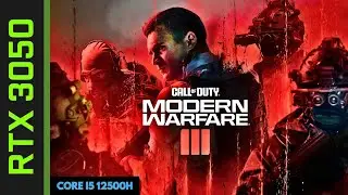 Call Of Duty Modern Warfare 3 - RTX 3050 Laptop - I5 12500H - 16 GB Ram