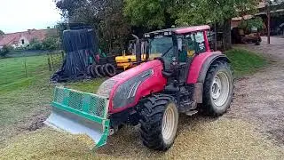 Tassage du silo avec valtra 🔥