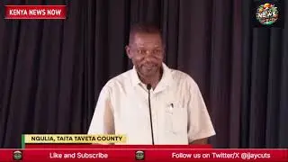 Taita Taveta Governor Remarks at the Launch of Tsavo West Rhino Sanctuary, Ngulia, Taita Taveta