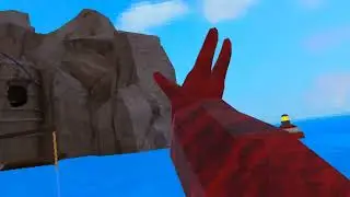me and found aura farming on water