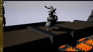 beginnings of the bossfight for Fowl Magic