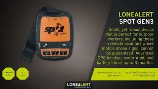 LONEALERT Spot Gen3 - Robust lone worker device for outdoor workers (video shorts)