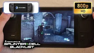 Steam Deck | Tom Clancy&rsquo;s Splinter Cell: Blacklist | 800p | High settings