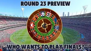 We Preview AFL Round 23 2023 | Ankle sore Podcast