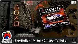 PlayStation - V-Rally 2 - Spot TV Italia (1999)