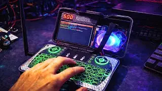 Сделай сам | Мини-портативный компьютер CyberDeck CyberPunk
