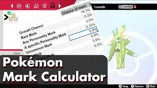 Pok&eacute;mon Mark Chance Calculator - How Rare is YOUR Marked Shiny