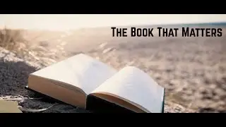 The Book That Matters Series - #1 (Book) -Trial By Water