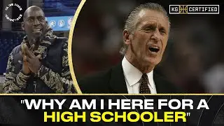 When KG Showed Up Pat Riley In His Pre-Draft Workout | ALL THE SMOKE
