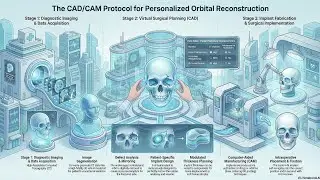 Digital fabrication of personalized orbital implants