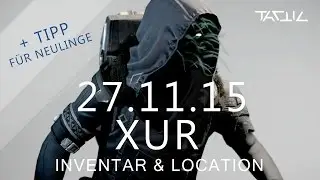Destiny - Xur 27.11.15 | Inventar und Tipps