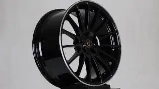 Wolfrace Eurosport Turismo Gloss black/ polished rim