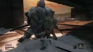 Sekiro: Great Shinobi Owl - Base Vitality/Posture, Charmless, Demon Bell, NO DAMAGE