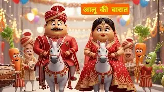 Aalu Ki Barat NEW VERSION! | Kids Hindi | Hindi Cartoon Video | Aloo Ki Barat | PIKOO TV