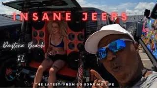 Jeep Beach Week! Most Insane Jeeps I've ever seen Daytona Beach, Fl 2022
