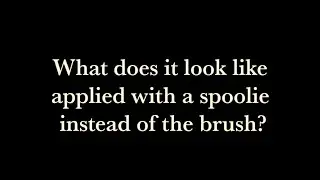 B&eacute;same Tutorials: Cake Mascara Lashes - What Does It Look Like Applied With a Spoolie?