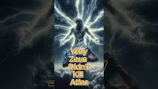 Zeus Could Have Killed Atlas   #atlas  #GreekMythology #Zeus #DarkMythology #MythologyShorts