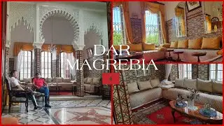 Así es una CASA MARROQUÍ lujosa de estilo árabe andalusí. Riad familiar en el corazón de la Medina