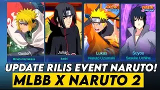 JADWAL RILIS EVENT MLBB X NARUTO PART2 PERSIAPAN DIAMOND DAPETIN SKIN NARUTO RESALE