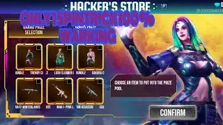 #hackerstore #freefire  free fire new event hacker's store try my luck