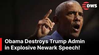 &ldquo;We Are Citizens, Not Subjects!&rdquo; Obama's Fiery Speech at Newark Rally on Trump | DWS News | AC1Z
