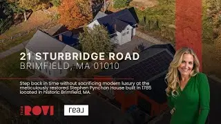 📍 TEAM ROVI🚀 | Real Estate | 21 Sturbridge Rd, Brimfield, MA 01010 | Stacey Clews