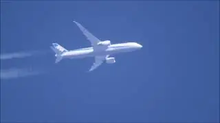 High Altitude Planespotting: ANA All Nippon Airlines , Boeing 787-9 Dreamliner