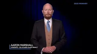 Aaron Marshall, candidate for City of Seattle, Council District 7