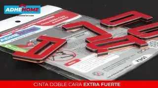 Cinta doble cara automotriz , emblemas y molduras | Muy fuerte y resiste a exteriores | ADHEHOME