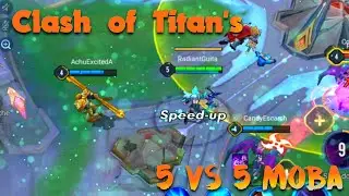 Playing a epic mobile game(Clash of Titan's) #Cot Gameplay