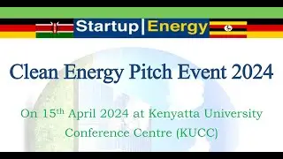 Clean Energy Pitch Event 2024