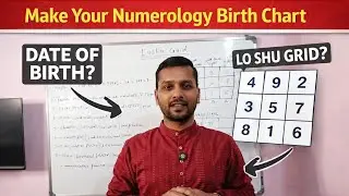 Lo Shu Grid Explained | How to Make Your Numerology Birth Chart (Beginner Guide)